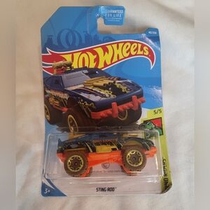 2018 Hotwheels Treasure Hunt Dino Riders "Sting Rod" Treasure Hunt